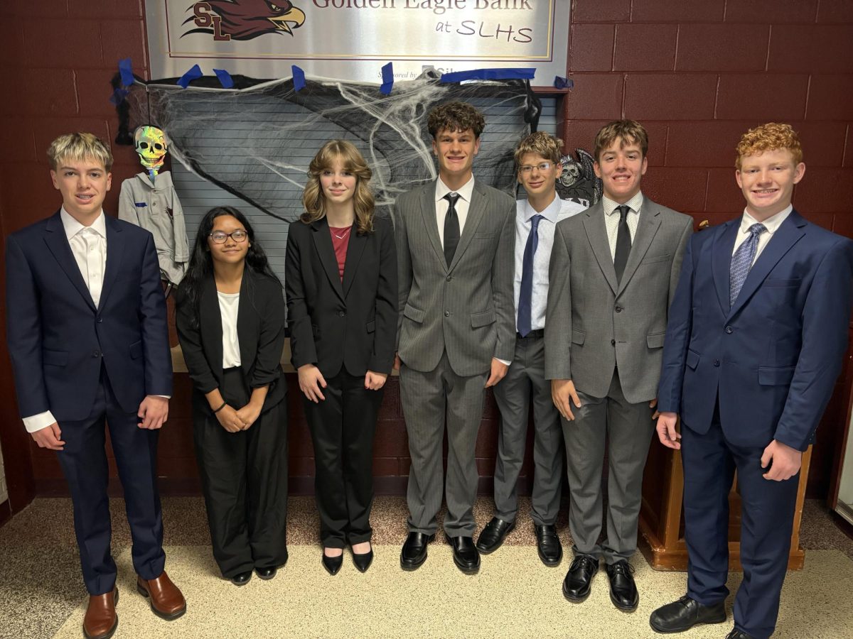 Securing a place in the competition, freshman debate team members Tyler Bortnick and Caleb Bridges brought home a 6th place win in Novice, while Emily Holt and McCabe Kientz placed 4th in Novice at Silverlake, October 11, 2025.
