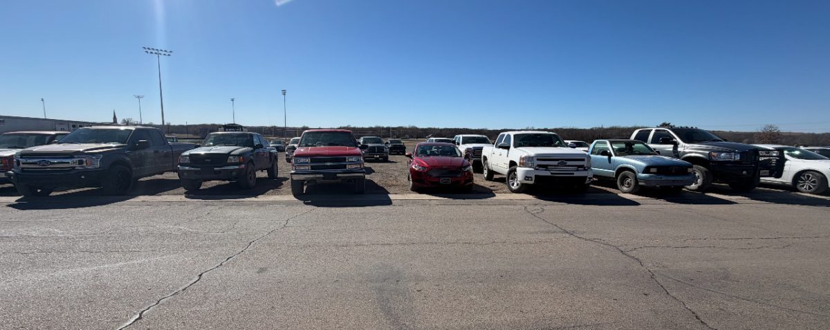 Rows of student vehicles fill the high school parking lot, an intimidating sight for any first-time driver learning to navigate tight spaces and busy mornings.